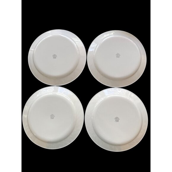4 Corelle Chutney Fruit Garland Swirl Dinner Plates Made In USA 10.25" #3 - Picture 2 of 5